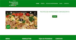 Desktop Screenshot of pousadasehoteisdeminas.com.br